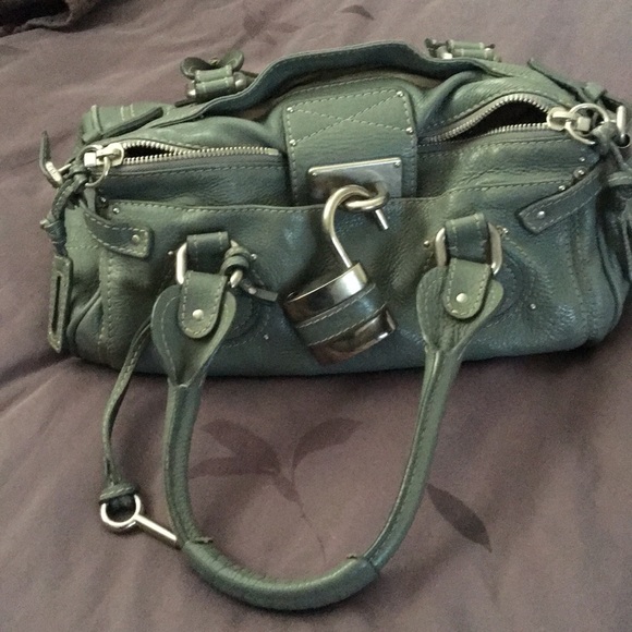 Chloe Handbags - GRAY CHLOE ICONIC PADDINGTON BAG, EUC. VINTAGE